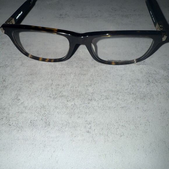 MONTBLANC MB610 Eyeglasses 53-20-145 Havana w/Demo Clear Lens 056 MB 610 main image 7